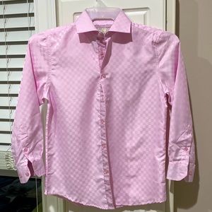 Boys size 12 pink dress shirt